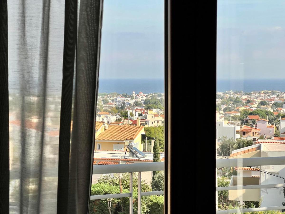 Sunrise Studio With Unhindered View To The Sea. Néa Mákri Eksteriør bilde